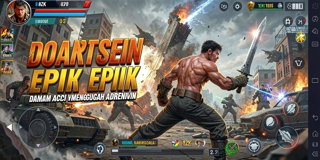 Gameplay seru dan menegangkan dalam 8ZK.