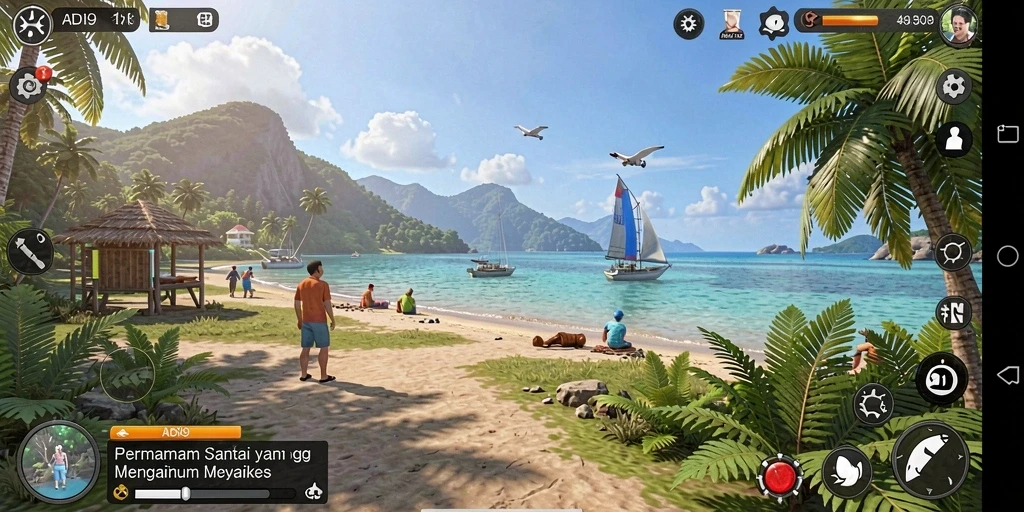 Gameplay menenangkan dan menyenangkan dari ADI99.