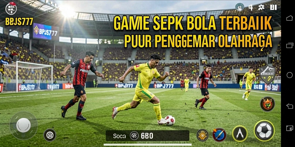 Tampilan menakjubkan dari gameplay sepak bola BPJS777.