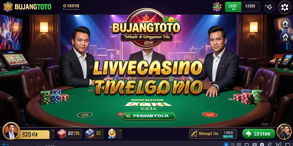 Tampilan gameplay BUJANGTOTO yang mendebarkan dan interaktif.
