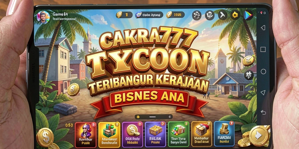 Gameplay seru dan menantang dalam CAKRA777 sebagai Tycoon.