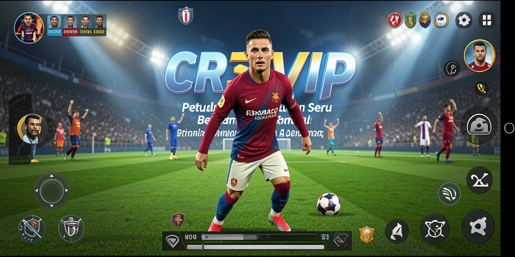 Gameplay CR7VIP yang menarik dengan berbagai tantangan petualangan.