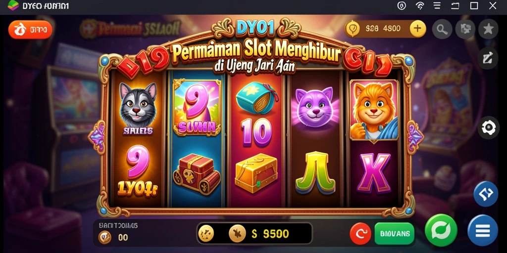Tampilan menarik dari gameplay Slot DY01 yang seru.