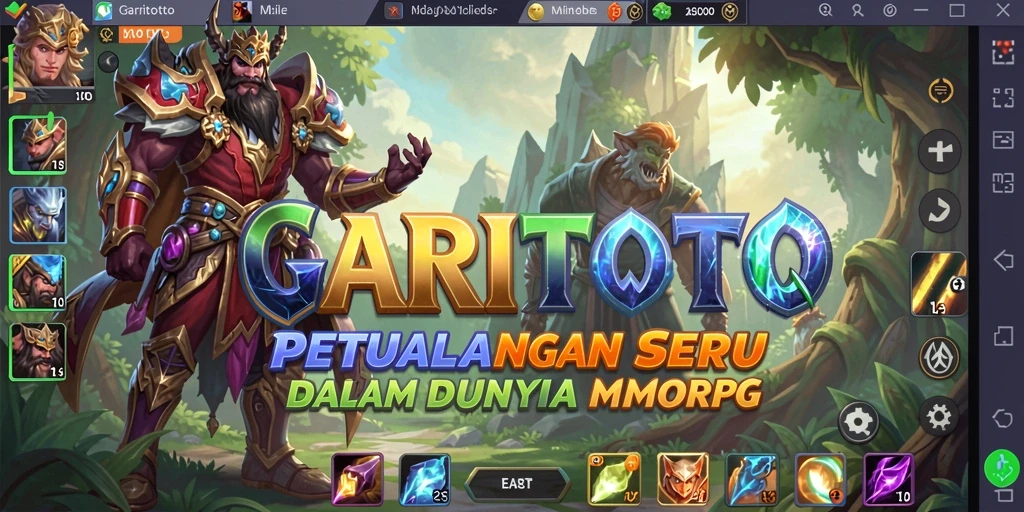 Tampilan gameplay menarik di dunia magis GARITOTO.