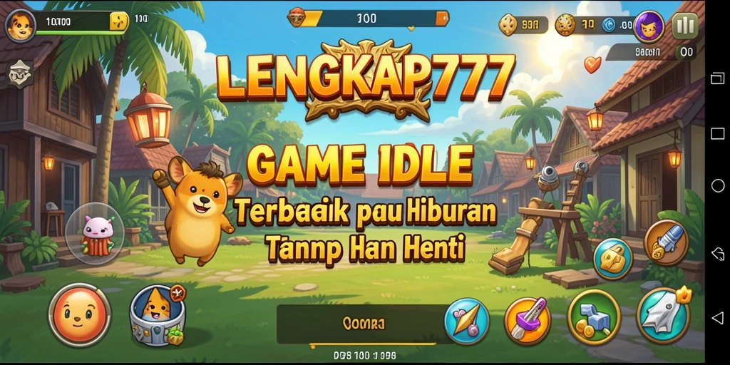 Visual gameplay yang menarik di LENGKAP777.