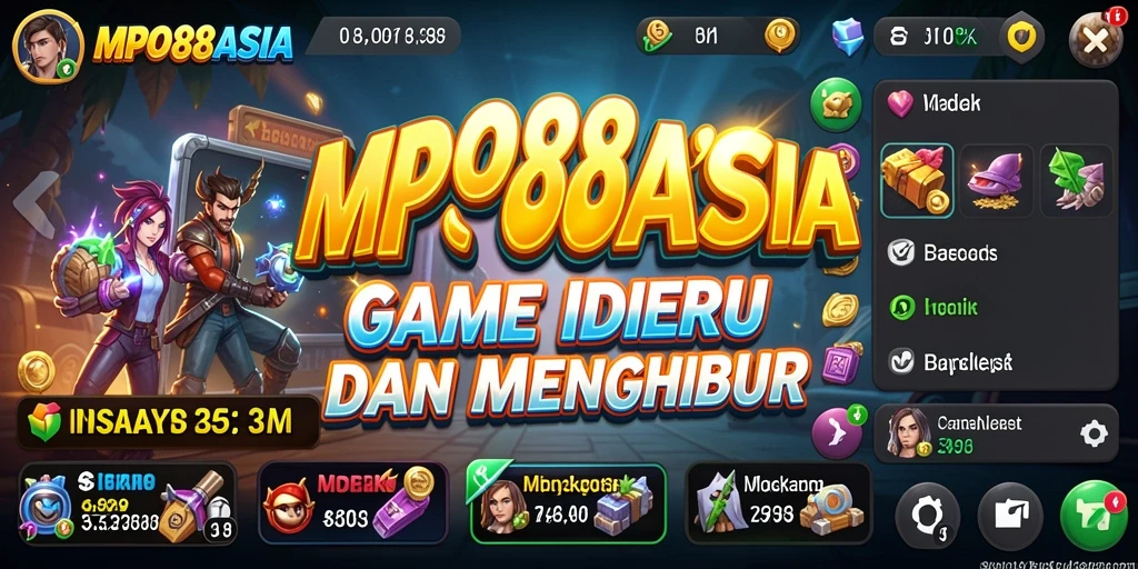Tampilan gameplay MPO88ASIA yang menarik menunjukkan kemajuan permainan Idle.