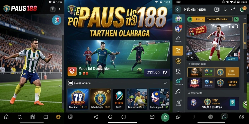 Tampilan menarik dari gameplay taruhan olahraga di PAUS188.