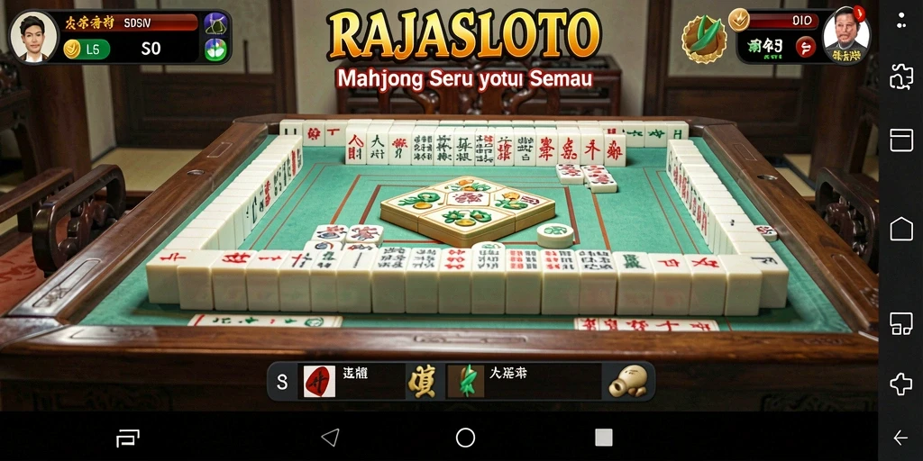 Tampilan gameplay <strong>RAJASLOTO</strong> yang menarik dan penuh warna.