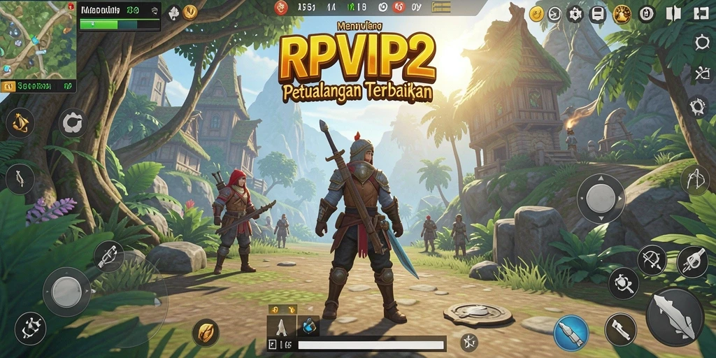 Gameplay Open World RPVIP2 yang imersif dan menantang.