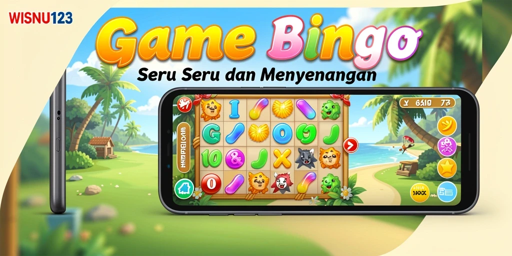 Tangkapan layar WISNU123 menampilkan antarmuka permainan Bingo yang menarik.